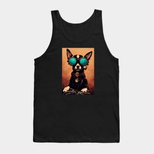 Vintage chihuahua portrait Tank Top